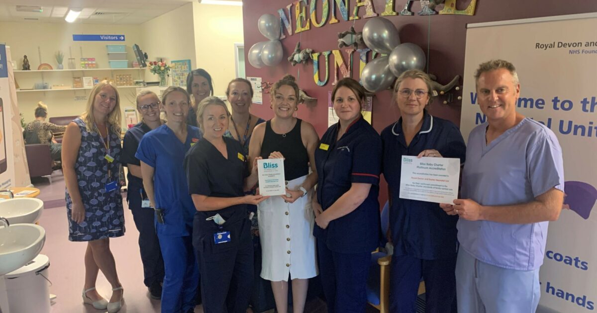Royal Devon and Exeter Hospital achieves Platinum Baby Charter ...